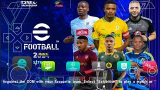 Release eFootball PES 2024 PPSSPP MOD DSTV PRIMIERSHIP PSL New Transfers amp Kits 2425 4K Graphics [upl. by Notslar]