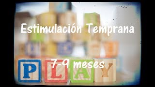 Ejercicios de Estimulación temprana  7 a 9 meses [upl. by Jayson]