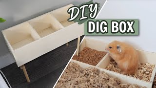 Making a Hamster Dig Box [upl. by Harrat]