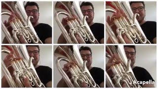 Tormod Flaten  Hyfrydol Easter Hymn  Euphonium [upl. by Lavina605]