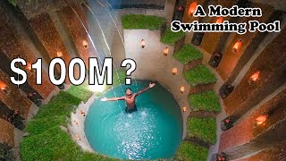 How To Build The Most Modern Underground Swimming Pools with Underground House [upl. by Cynera985]