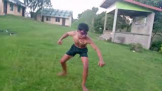 boxing challenge blindfold viral video Batang Mate TV [upl. by Summer130]