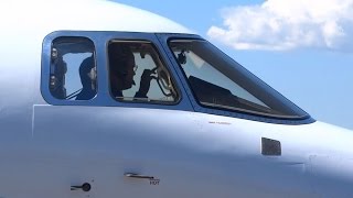 Hawker Beechcraft  Hawker 800XP  Engine Start Taxi Takeoff [upl. by Stempson]