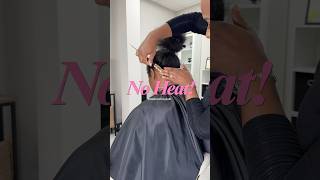 Braided Ponytail ponytailstyles hair atlhairstylist hairtutorial natrualhair braidedponytail [upl. by Enyahs]