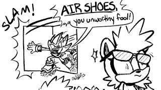 Theyre AIR SHOES  Sonic Comic Dub [upl. by Nylatsyrc]