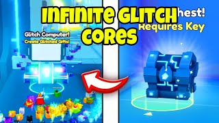 Update 9  New Areas  How To Get ALOT Of Glitch Cores In Pet Simulator 99 [upl. by Berard313]