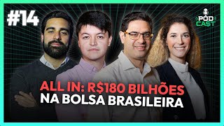 14 R180 BILHÕES NA BOLSA BRASILEIRA E A BOLHA DA INTELIGÊNCIA ARTIFICIAL [upl. by Annaira]