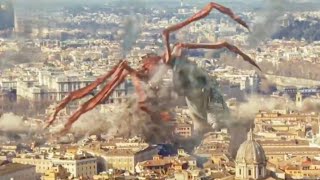 TITANUS SCYLLA vs GODZILLA In Godzilla x Kong THE NEW EMPIRE  Godzilla x Kong New Trailer [upl. by Ynnaej]