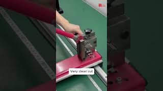 How are cable trays and rails cut in the electrical cabinet industryelectricalbox electricfactory [upl. by Adnawyek413]