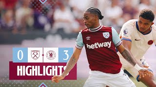 West Ham 03 Chelsea  Premier League Highlights [upl. by Artinad348]