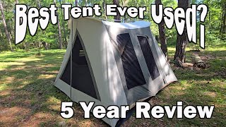 Kodiak Canvas FlexBow Tent 5 Year Long Term Review [upl. by Lecirg]