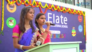 Bonalu Celebrations at Elate International School [upl. by Jentoft]