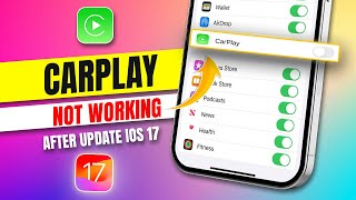 How To Fix CarPlay Not Working on iPhone After iOS 17 Update  CarPlay Problems Solved [upl. by Atiluj]