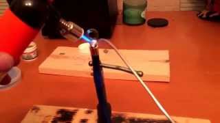 The way I solder ring terminals on 4 gauge wire [upl. by Webster]