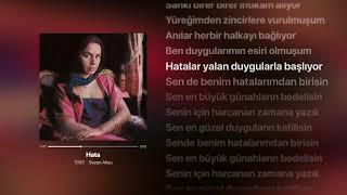 Sezen Aksu  Hata Lyrics  Sözleri [upl. by Eriha]