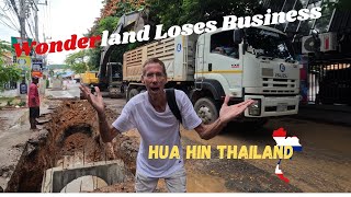 Bars Closed UPDATE wonderland loses Business Hua Hin 94 Thailand [upl. by Analiese]