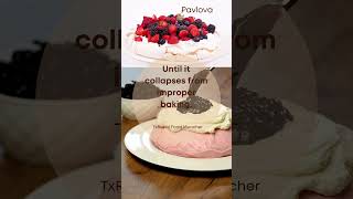 Pavlova Fun Food Fact  TxRoyal food funny shorts [upl. by Thomasine]