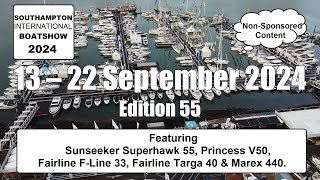 Southampton International Boat Show 2024  Review sibs sibs2024 [upl. by Eenimod]