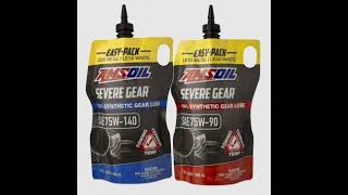 AMSOIL EZPACK Severe Gear 75W90 and 75W140 Gear Oil [upl. by Stefano]