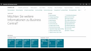 Dynamics 365 Business Central  Dreistufige Logistik [upl. by Bradstreet]