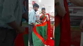 saree draping [upl. by Ydarb]