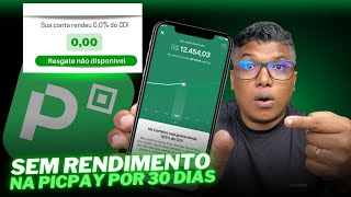 PICPAY NÃO RENDE MAIS ENTENDA TUDO [upl. by Riker117]