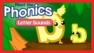 Meet the Phonics Letter Sounds  b [upl. by Nelli707]