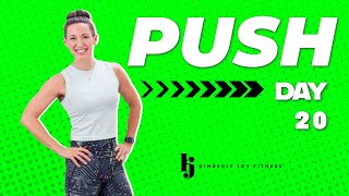 PUSH  Cardio EMOM Workout  30 Minute  Day 20 [upl. by Shoemaker]