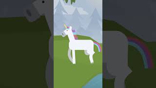 Unicorn Aur Bandar  The Jungle Story  Cartoon  cartoonstories cartoon [upl. by Borer]