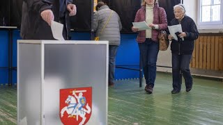 Parlamentswahl Regierungswechsel in Litauen erwartet [upl. by Zarah378]