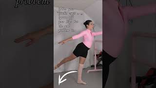 Improve ballet arabesque and square off hips in arabesque position with the Veronica K Method™ [upl. by Thetos]