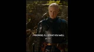 Podrick amp Lady Brienne leaves Kings Landing GAME OF THRONES [upl. by Nomolas]