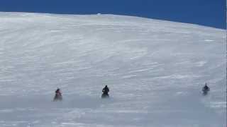 SkiDoo Renegade BCX 13 vs Freeride 13 [upl. by Tolmach]