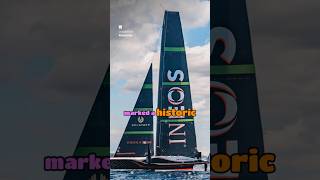 The GBR team INEOSBritannia makes history at the americascup [upl. by Nudd327]