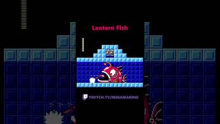 Examining Lantern Fish Mega Man Maker Enemy Tutorial [upl. by Laurette]