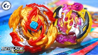 ABRINDO LORD SPRYZEN S5 ROKTAVOR R5 2PACK Beyblade Burst Rise Hypersphere Hasbro [upl. by Trevor116]