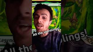 Mono green saprolings mtg commander infinite mtgarena mtgcommander mtga [upl. by Nasas]