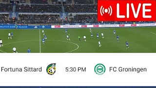 Live wedstrijd Fortuna Sittard versus FC Groningen  Volledige stream Eredivisie20242 [upl. by Marb]