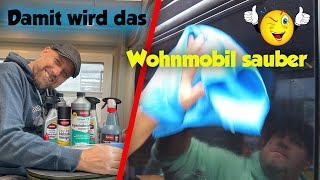 Wundermittel  Wird das WOHNMOBIL mit diesen Reinigungsmittel wieder sauber  LIVE TEST [upl. by Nhguaved]