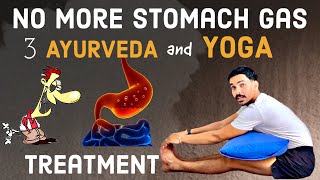 Stomach Gas Permanent Solution  No More Gas  Gas Treatment  Yoga For Stomach Gas [upl. by Thinia]