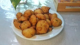 Rice pakodaLeftover rice snackKerala snacks box [upl. by Enyawed]