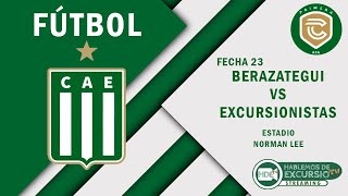 Berazategui vs Excursionistas  Fecha 23 [upl. by Sral]