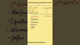 Quinolone Classification  Classification of Quinolone  Quinolone drugs Pharmacology [upl. by Nnairda]