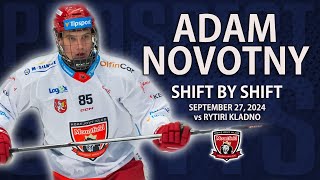 Adam Novotny vs Rytíři Kladno  Sep 27 2024  2026 NHL Draft [upl. by Lednar238]