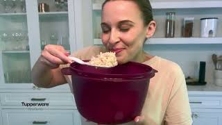 Tupperware Rice Genie  Mikrowellen Reiskocher  MediaShopTV [upl. by Aleyak]