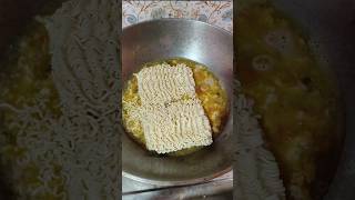 Anda Maggi Recipe  Tasty 😋  food recipe cooking shorts villege style rasoi [upl. by Tutto]