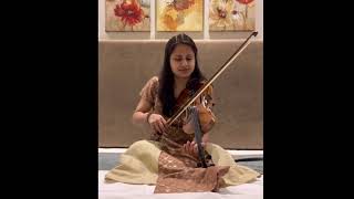 Tejonidhi Lohagol  Violin  Shruti Bhave [upl. by Dobb]