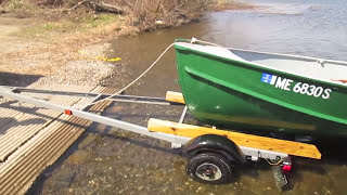 VINTAGE 1967 Crestliner 14’ VHull w Johnson 15hp  ON THE WATER TESTING [upl. by Yntruoc256]