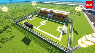 Mini stadium in Minecraft  Tutorial [upl. by Ardnoet]