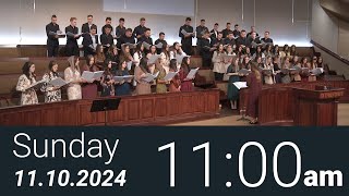 11102024 Sunday 11am  Full Service [upl. by Froehlich]